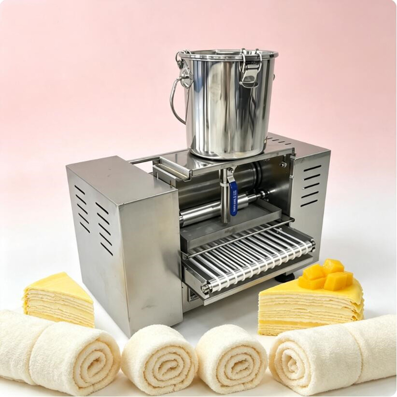 Crepe Maker Non Stick - Macchina Automatica per la Produzione di