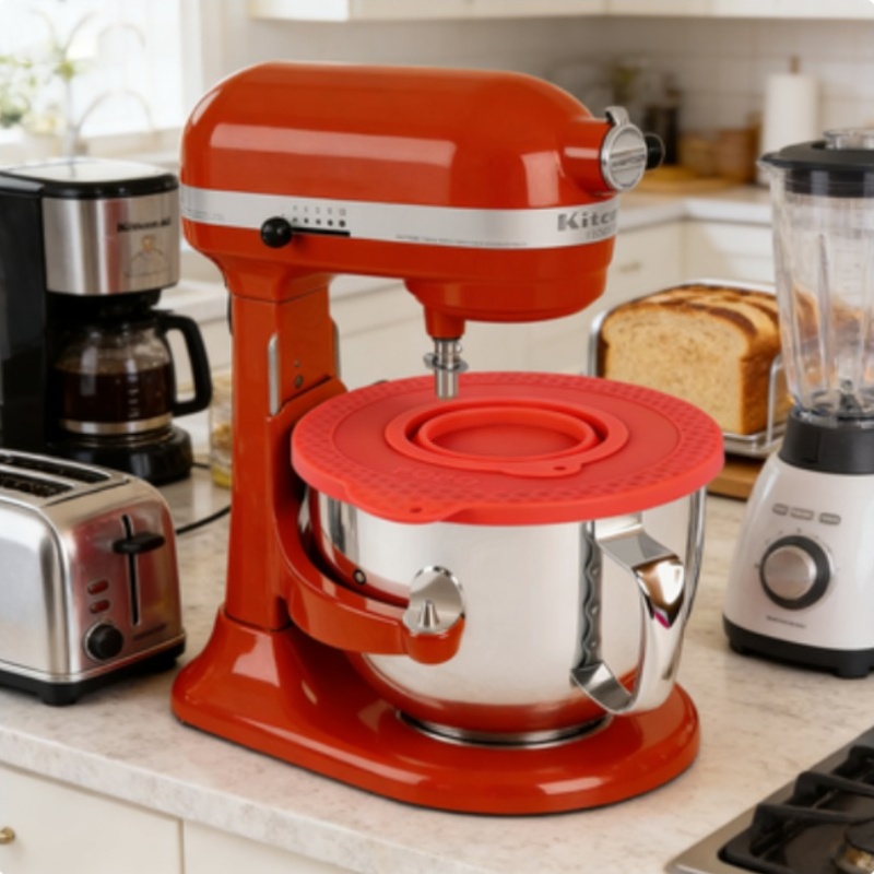 Stand Mixer Bowl - Coperchio in Silicone per Ciotola Mixer