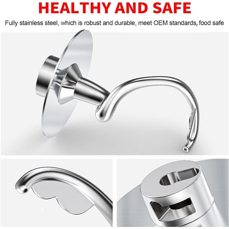 Stand Mixer Bowl - Gancio per impastare a spirale in