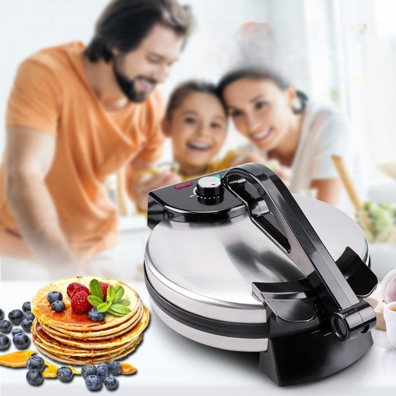 Tortilla Press Cast - Macchina Elettrica per Tortillas 1800W in