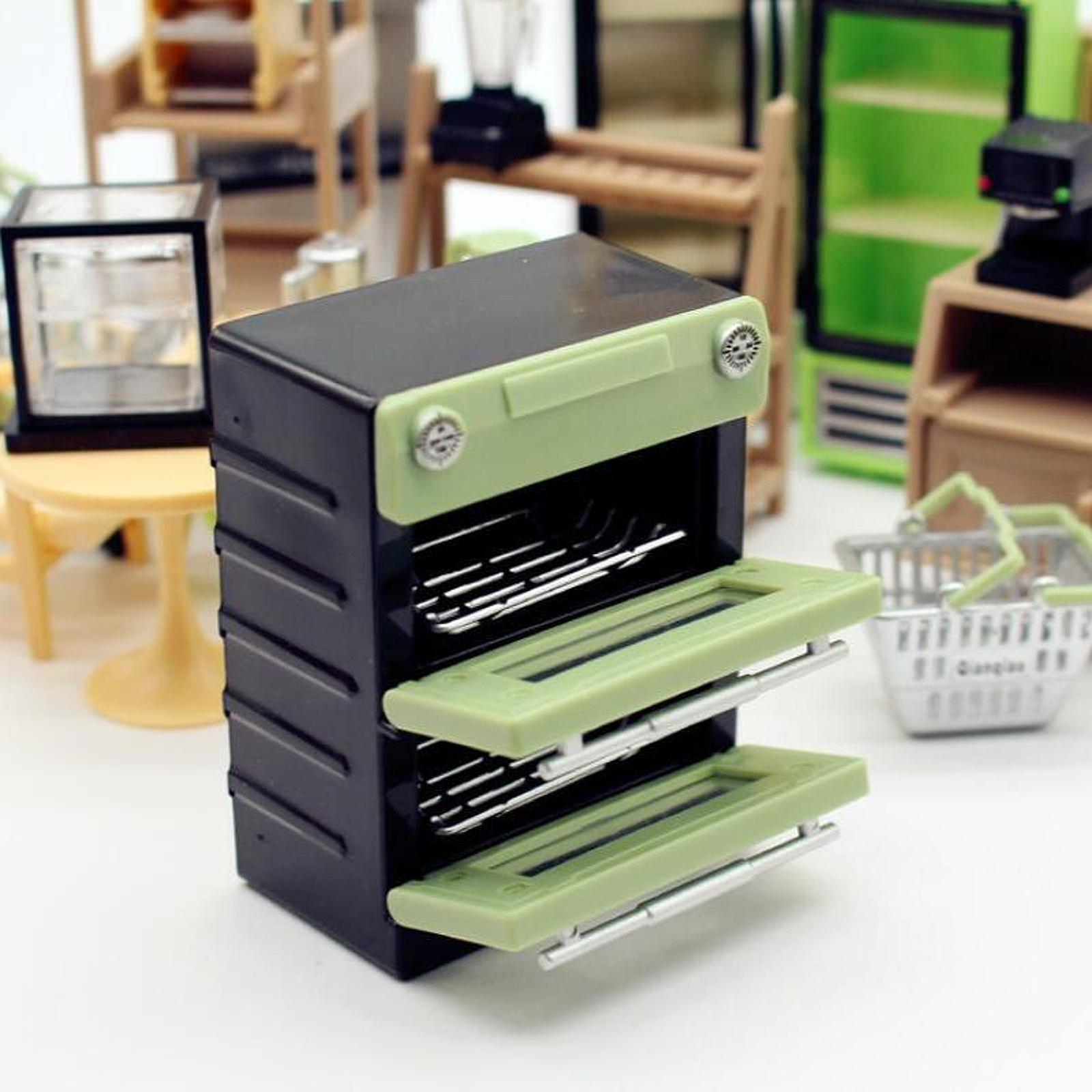 Kitchen Appliances Green - Forno in Miniatura per Casa delle