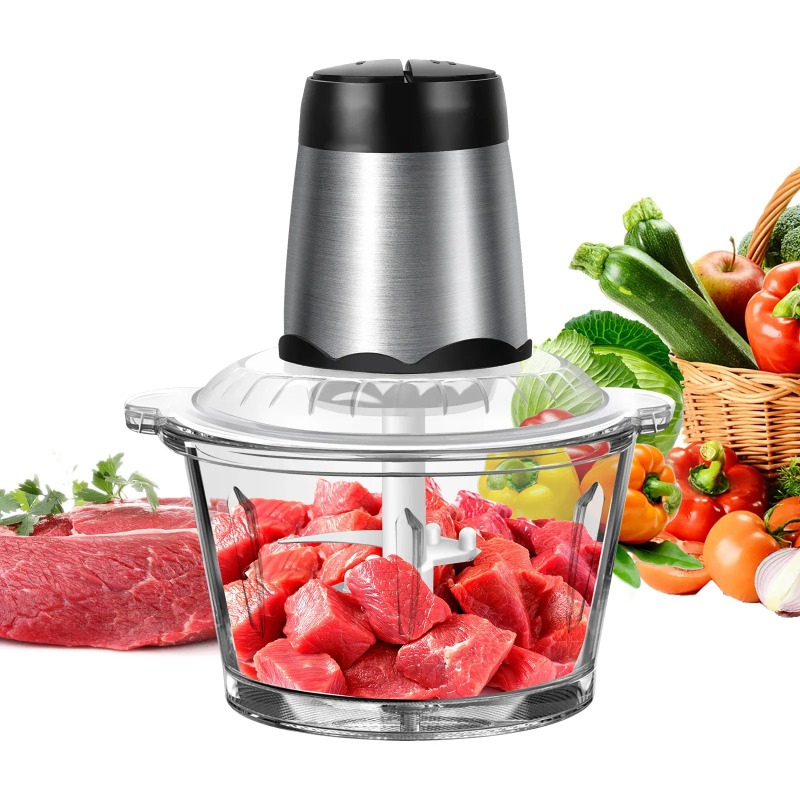 Meat Grinder Attachment - Tritacarne Elettrico 2L con Lame in