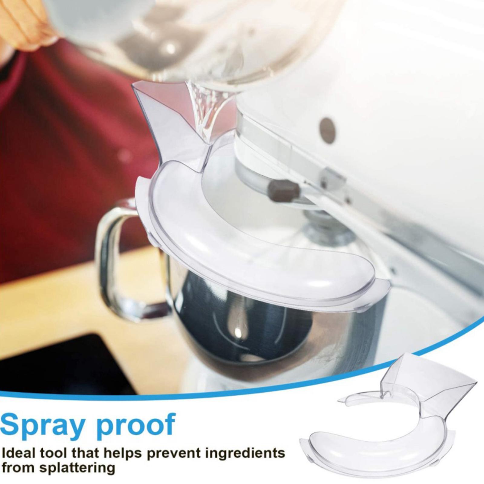 Stand Mixer Bowl - Protezione per miscelatore planetario in acrilico,