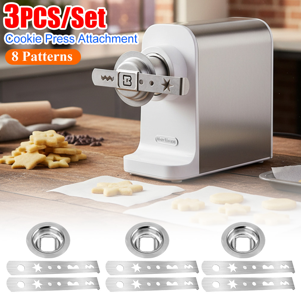 Meat Grinder Attachment - 2 Pezzi Accessorio per Biscotti con
