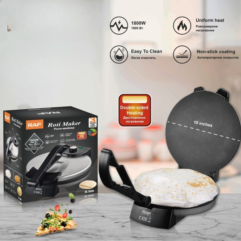 Macchina Elettrica per Tortill - Tortilla Press Cast recensione e prezzo