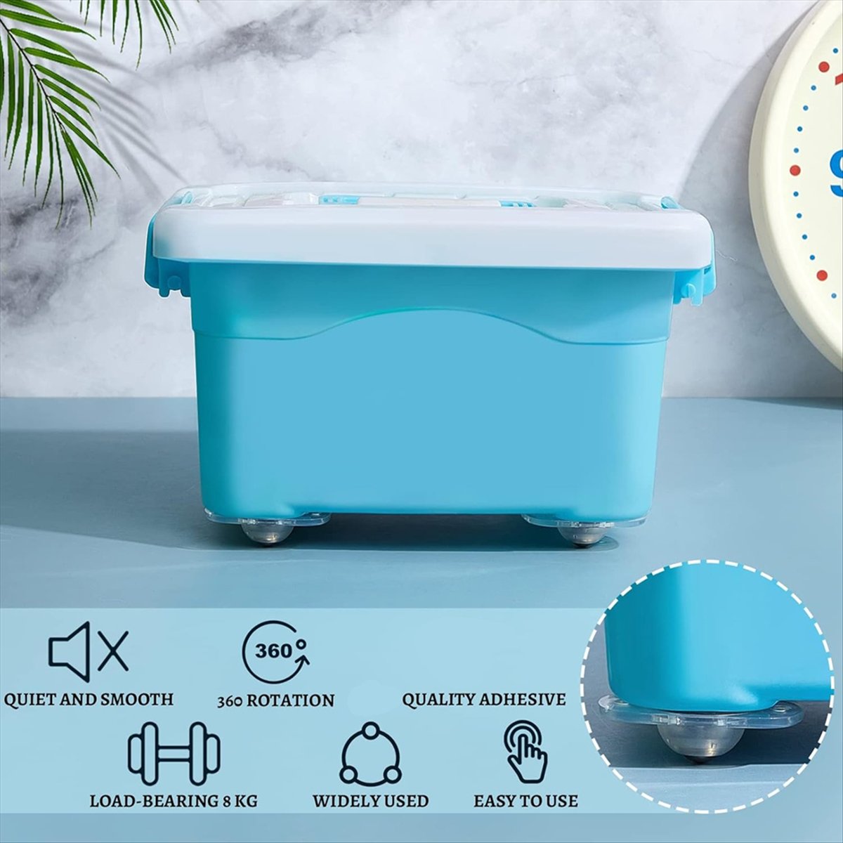Set di 36 Rotelle Adesive per  - Kitchen Appliances In Sale recensione e prezzo