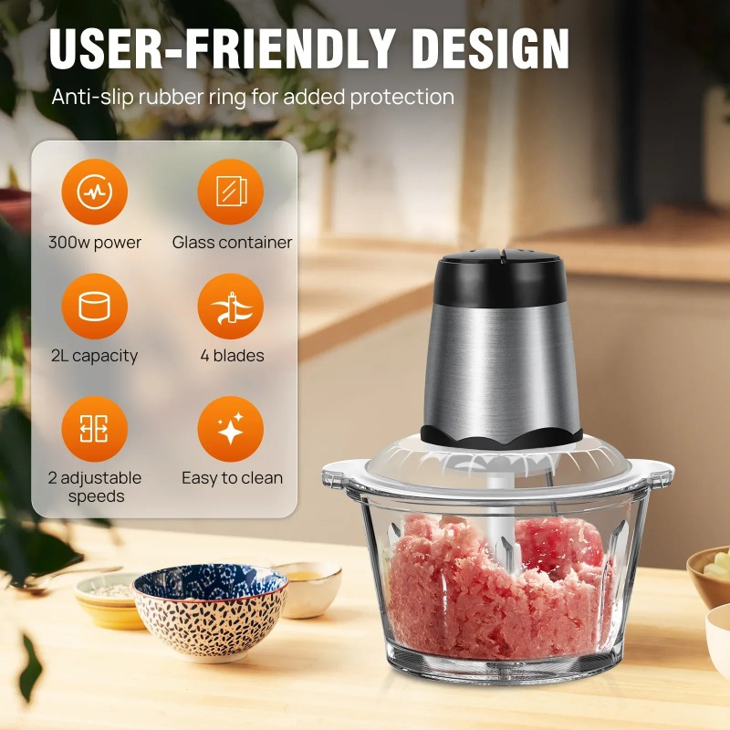 Tritacarne Elettrico 2L con La - Meat Grinder Attachment recensione e prezzo