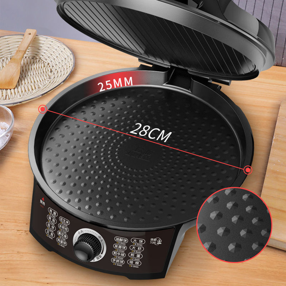 Teglia elettrica versione 2025 - Crepe Maker Non Stick recensione e prezzo
