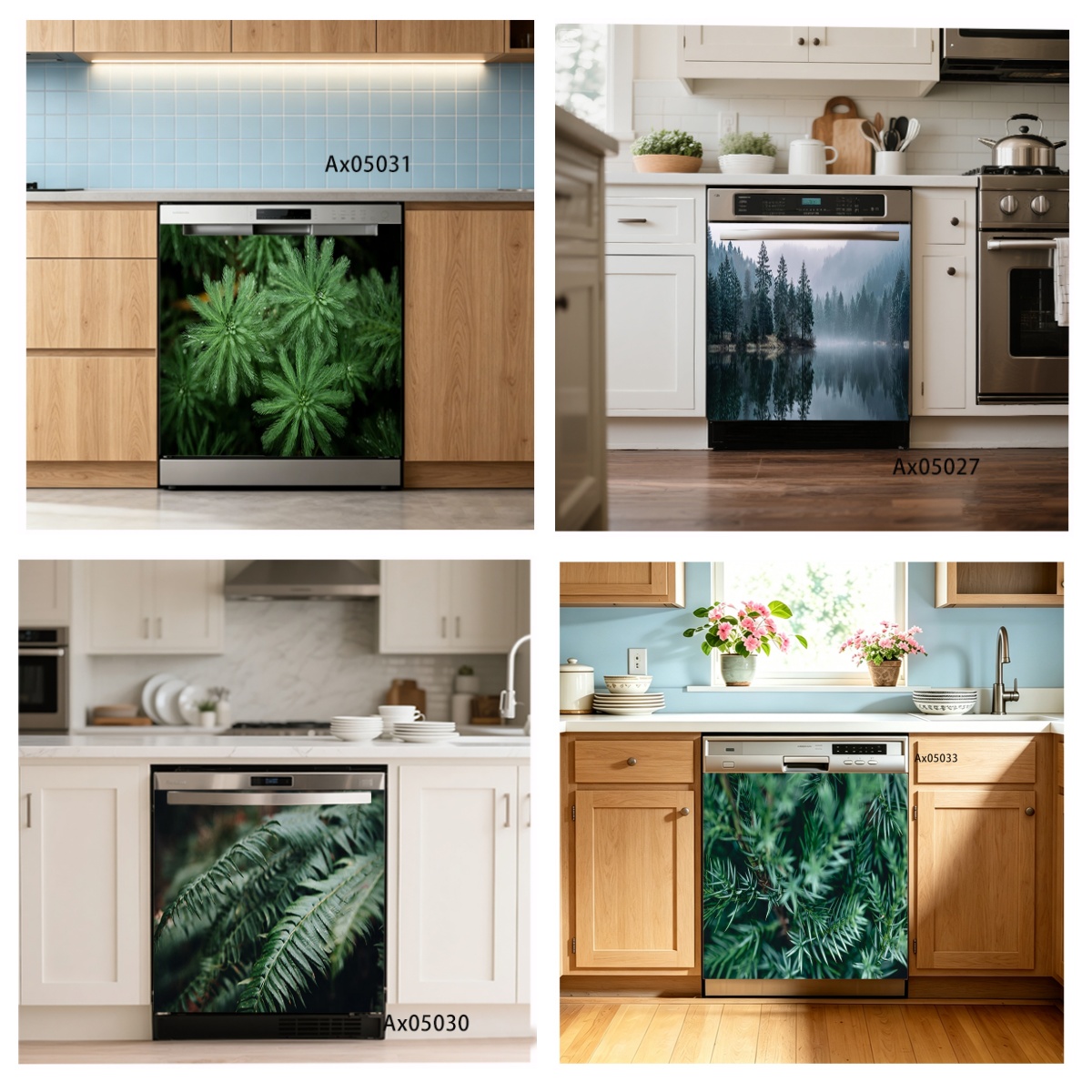 Adesivo per Lavastoviglie con  - Kitchen Appliances Green recensione e prezzo