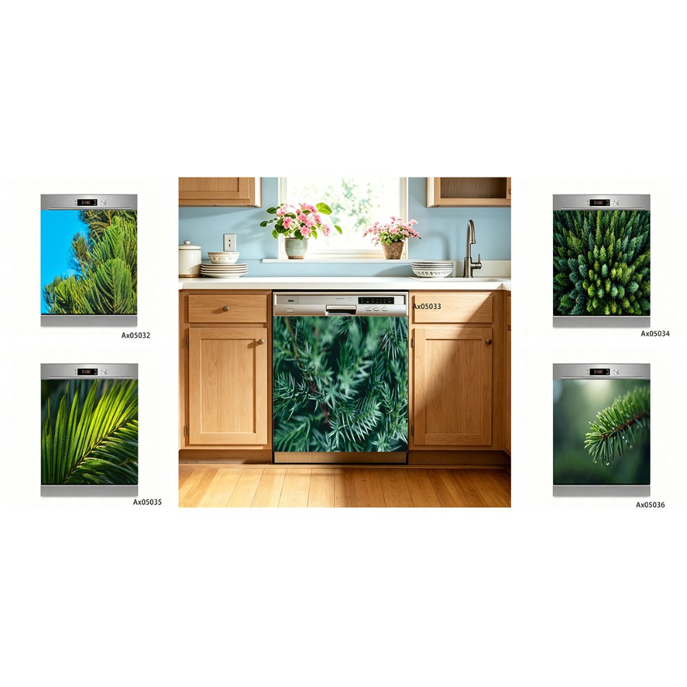 Adesivo per Lavastoviglie con  - Kitchen Appliances Green recensione e prezzo