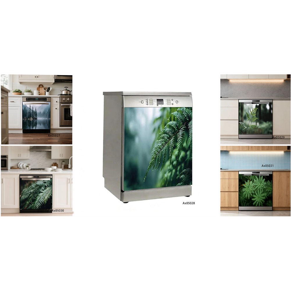Adesivo per Lavastoviglie con  - Kitchen Appliances Green recensione e prezzo