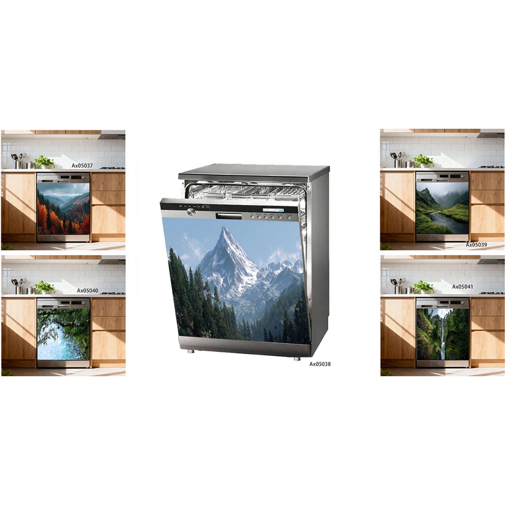 Adesivo per Lavastoviglie con  - Kitchen Appliances Green recensione e prezzo