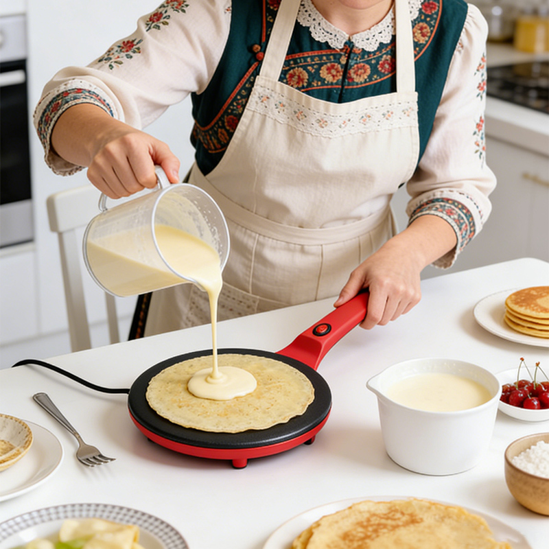 Piastra Elettrica Monofacciale - Crepe Maker Non Stick recensione e prezzo
