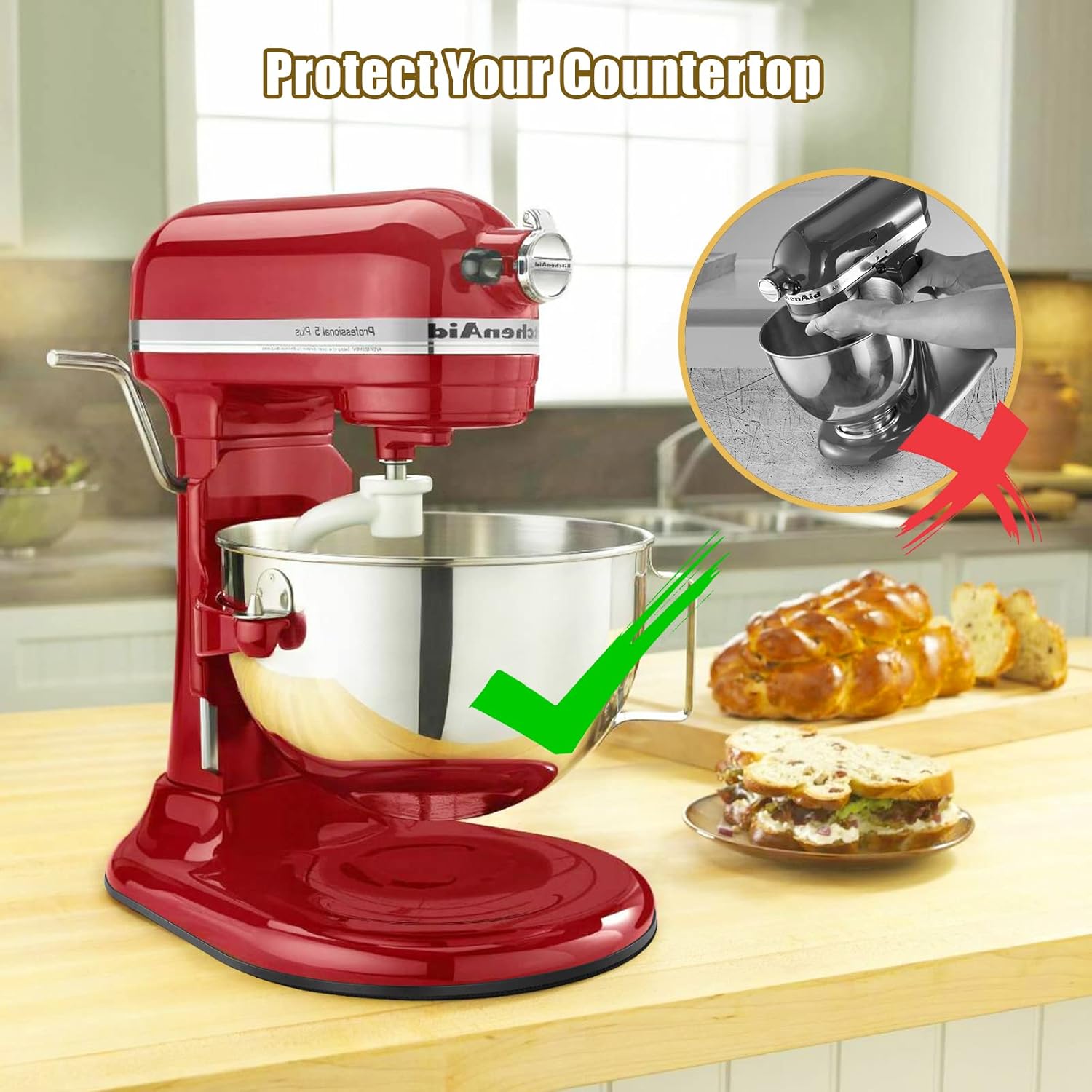 Tappetino scorrevole per Kitch - Stand Mixer Bowl recensione e prezzo
