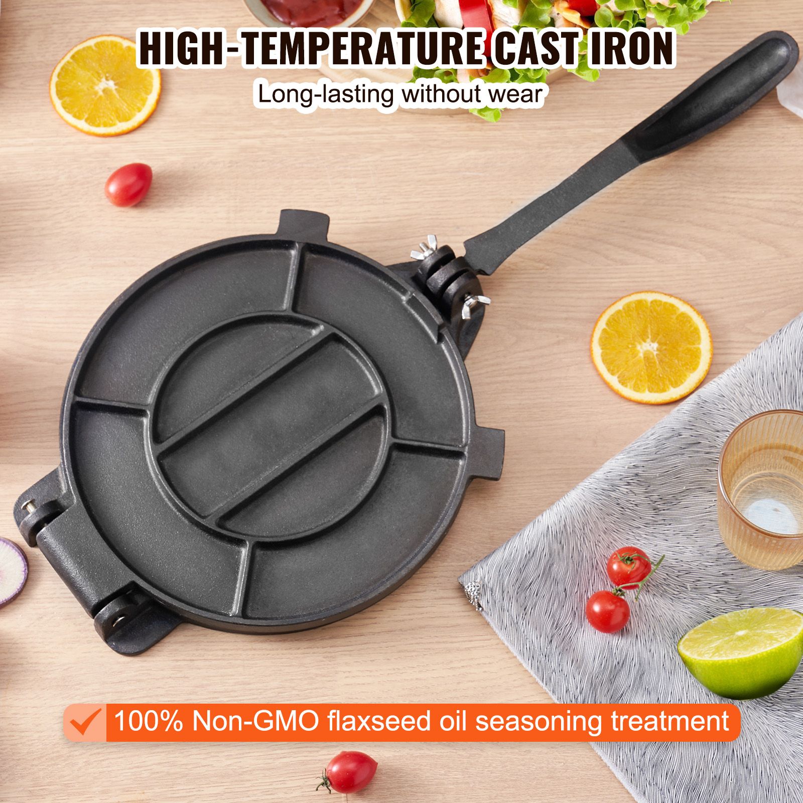 Pressa per Tortillas, 8 Pollic - Tortilla Press Cast recensione e prezzo