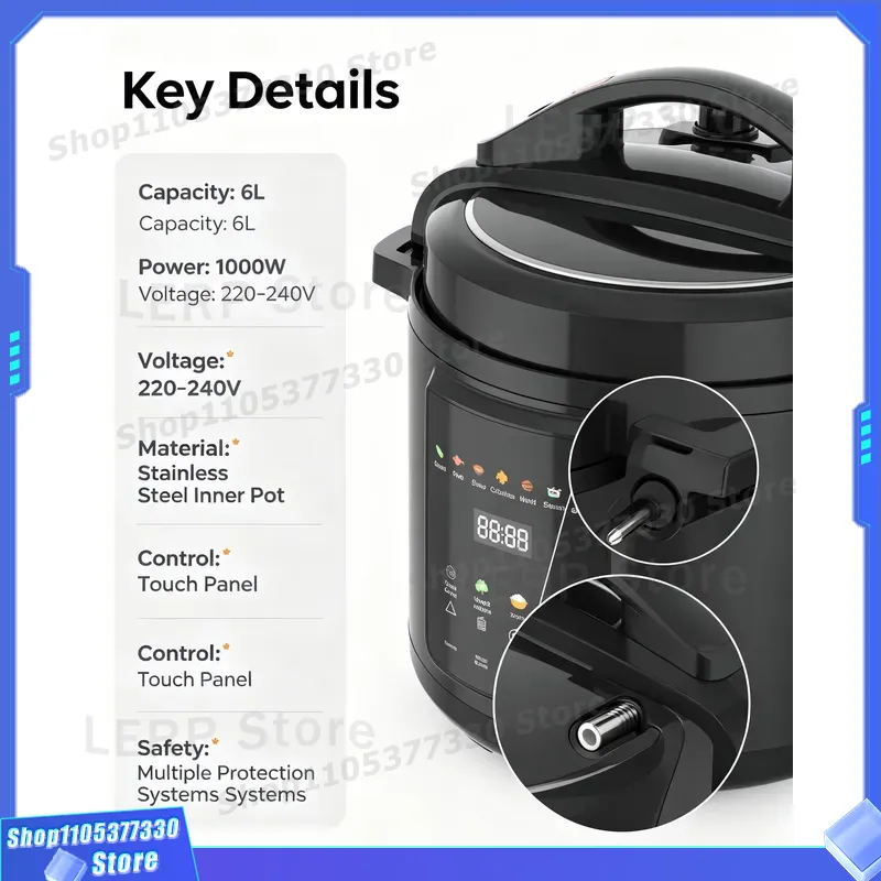 Pentola a Pressione Elettrica  - Kitchen Appliances Direct recensione e prezzo