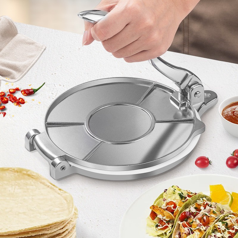 Pressa per pasta in lega di al - Tortilla Press Cast recensione e prezzo